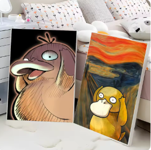 P-Psyduck Poster Wall Decor