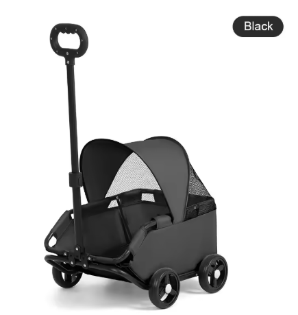 Small pet stroller for dogs, cats, teddy bears, strollers, outdoor activities, lightweight and foldable