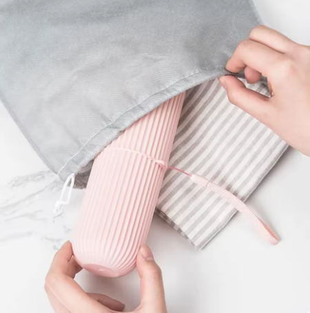 Portable Toothbrush & Toothpaste Case – For Travel Storage & Protection