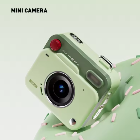 HD CCD Retro Mini Digital Camera – Perfect for Travel, Outdoor Photography, and Children's Gifts