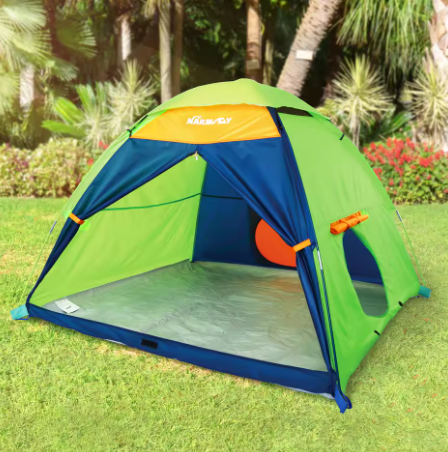 Children's Camping Play Tent - Large Indoor/Outdoor Playhouse, Gift