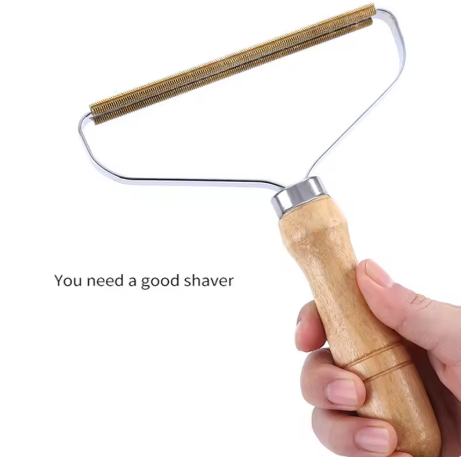 Portable lint remover brush, pet hair cleaning roller tool for clothes and sofas