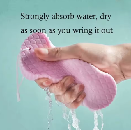 Kids 3D Magic Bath Sponge Gentle Exfoliation & Body Massage Brush