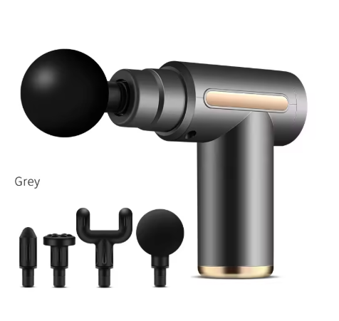 Portable Massage Gun – Deep Muscle Relaxation, Vibrating, Full Body, Neck, and Back