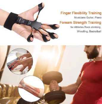 Finger training gripper