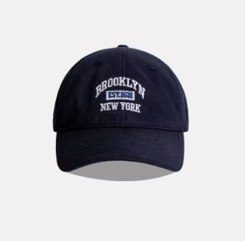 embroidered letters baseball cap