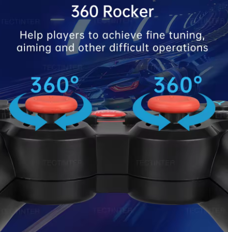 Terios T3 Bluetooth Wireless Gamepad Compatible with Android/PC/Switch/PS3