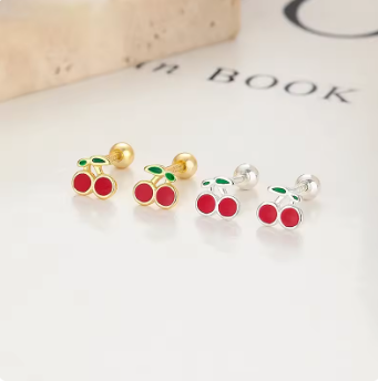 Women's Cherry Earrings