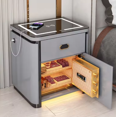 Nordic style bedside tables, luxurious drawer nightstands, and unique design furniture