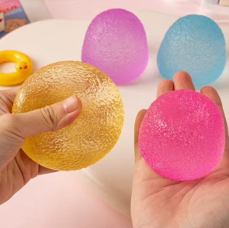 Soft Color Sugar Ball Squishy – Stress Reliever Fidget Toy