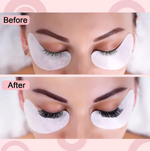 50 Pairs of Eye Patch Pads, Eyelash Extension Hydrogel Gel Stickers