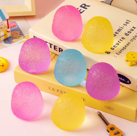 Soft Color Sugar Ball Squishy – Stress Reliever Fidget Toy