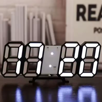 Home 3D Digital Electronic Clock