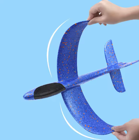 48cm Large EPP Foam Airplane - Hand Throw Stunt Glider, Outdoor Kids Toy