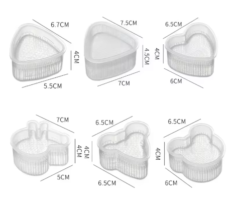Kitchen Triangle Sushi/Onigiri Mold Lunch Box Tool