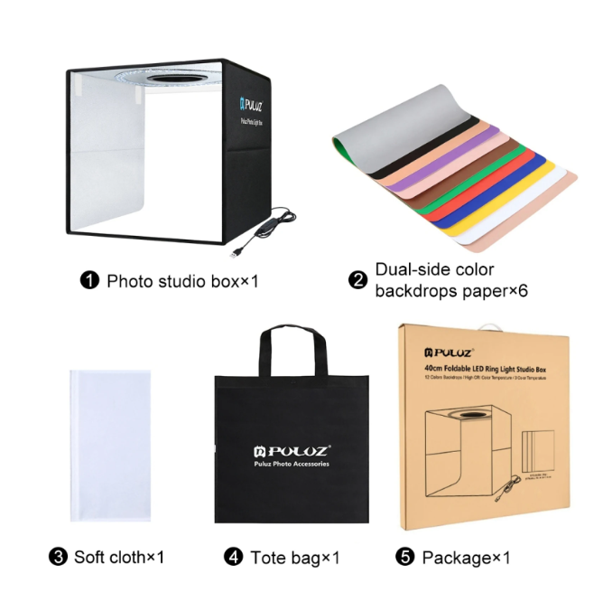 Photo Lighting Studio Shooting Tent Box