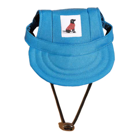 Summer Dog Canvas Hat – Adjustable, UV-Protective Sports Hat