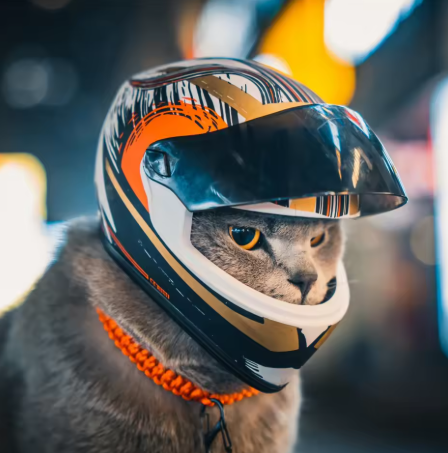 DIY Pet Helmet – Mini Safety Helmet for Cats and Dogs, Outdoor and Photo Props