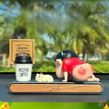 Crayon Shin-chan Temporary Parking License Plate – Custom Cartoon Car Ornament