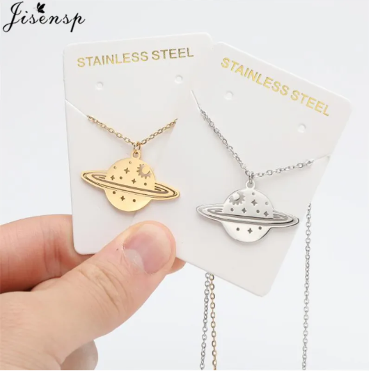 Premium Women's Fashion Saturn Necklace
