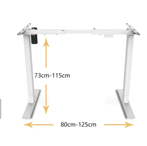 Height-Adjustable Smart Standing Desk – Computer Desk for Study, Gaming, and Office