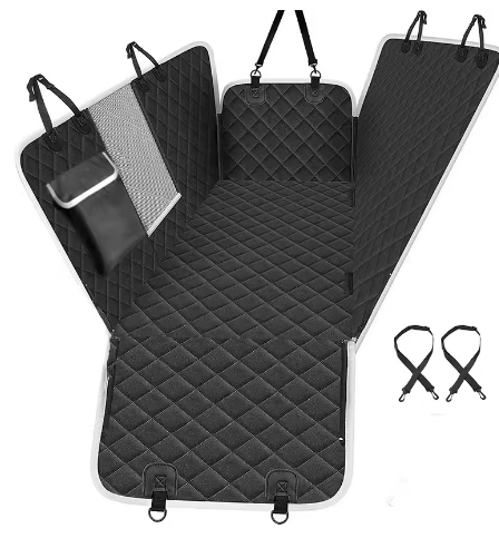 Waterproof Dog Car Seat Cover, Scratch- and Stain-Resistant Travel Mat