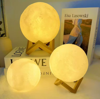 LED Moon Light Galaxy Light, Moon Night Light, Bedroom Decoration Indoor Lighting