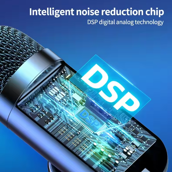 Premium Wired Condenser Gooseneck Desktop Microphone – USB Mic for Computer, Gaming &amp; Conferences