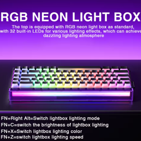 AULA HERO 68HE Gaming Keyboard – Magnetic Switches, 8K Ultra-Fast Response, RGB Wired, Esports Ready