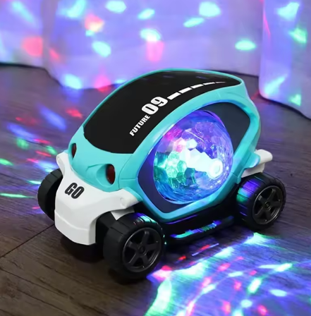 Toddler Electronic Crawling Car Baby Sensory Development Toy Birthday Gift