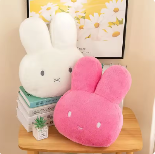 Kawaii Miffy doll, decorative pillow