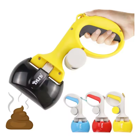 Portable Dog Waste Collector - Waste Bag Storage, Outdoor Cleaning Tool