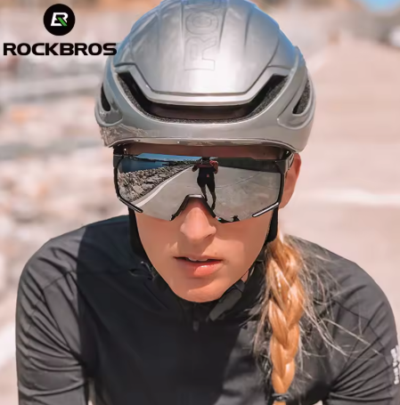 ROCKBROS Cycling Goggles – Polarized/Photochromic Lenses, Sports Sunglasses for Men and Women