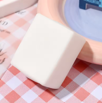 Cute Tofu Squishy Ball - Stress Relief Fidget Toy, Gift for Adults and Kids