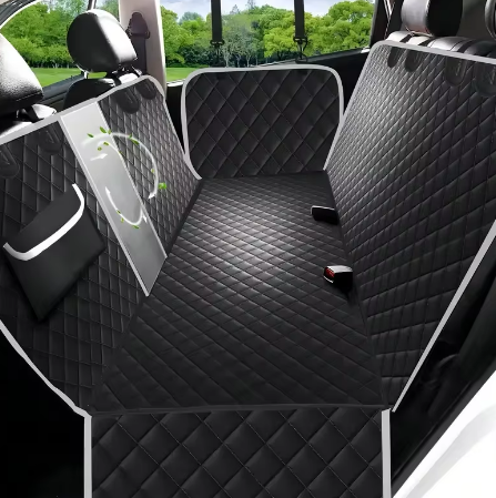 Waterproof Dog Car Seat Cover, Scratch- and Stain-Resistant Travel Mat