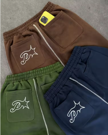 PROTECT Loose Fit Embroidered Sweatpants for Men and Women