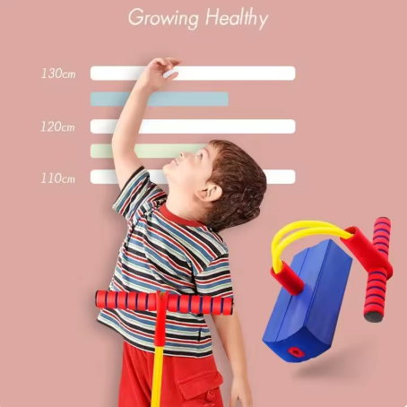 Foam Pogo Jumper for Kids 3+ - Including Autistic Children, Outdoor Play Gift Toy