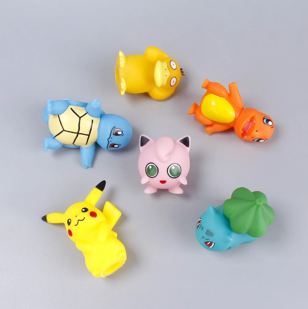 6-Piece Pokémon Anime Figures