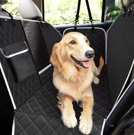 Waterproof Dog Car Seat Cover, Scratch- and Stain-Resistant Travel Mat