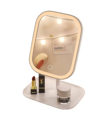 Illuminated Makeup Mirror – Touch Screen Desktop Mirror, Popular Item for Students