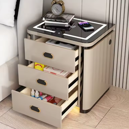 Nordic style bedside tables, luxurious drawer nightstands, and unique design furniture