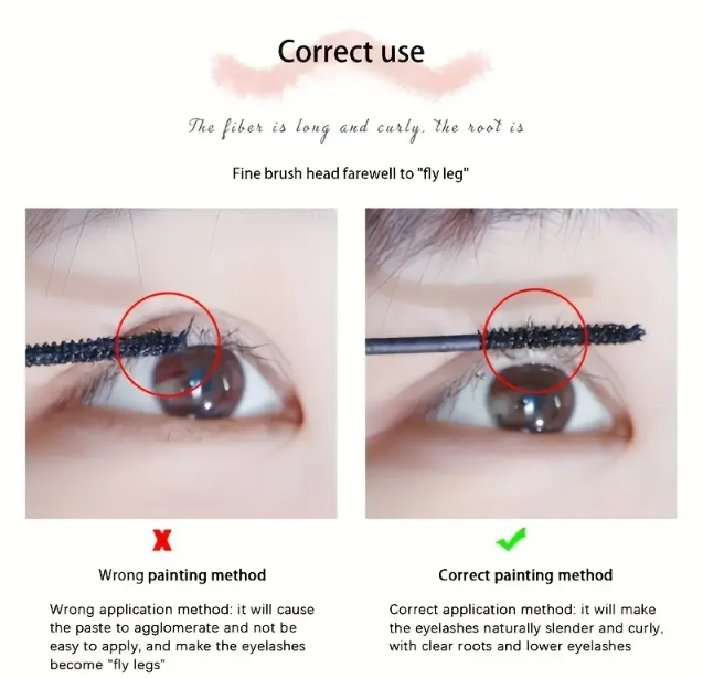 4D Waterproof Mascara – Long-Lasting, Smudge-Proof Eyelash Makeup