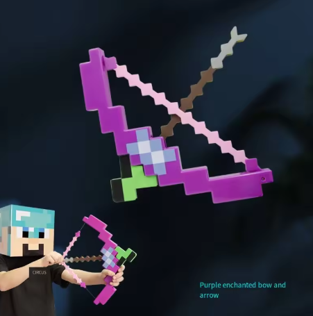 My World Toys: Plastic Brown Arrows, Purple Magic Arrows
