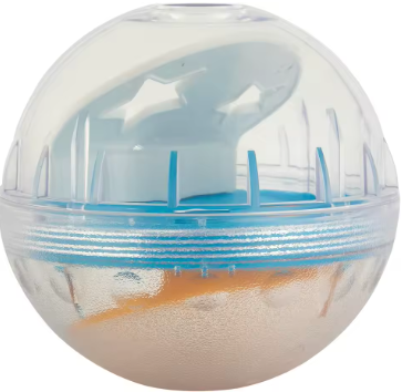 IQ Therapy Ball Dog Treat Dispenser Toy Ball Interactive Dog Toy - 4" Dog Food Toy Stimulation, Slow Feeder