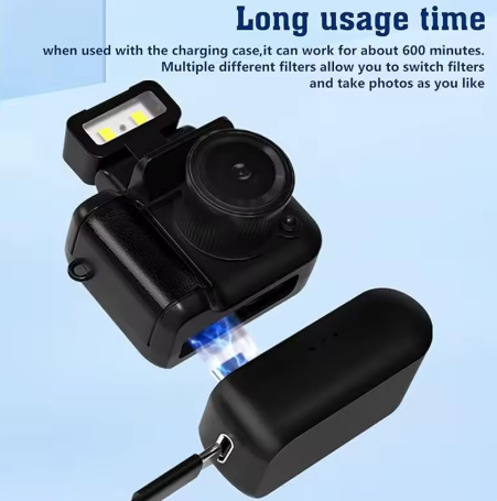 HD 1080P Y4000 Kids Mini Camera – LCD Screen, Flash & Battery Dock Included, Portable Video Recorder