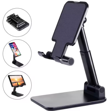 Adjustable Desk Phone Tablet Stand – Universal for iPhone/iPad/Xiaomi, etc., Desk Stand