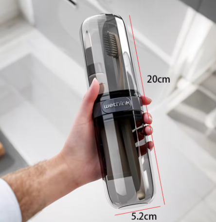 Portable Toothbrush & Toothpaste Case – For Travel Storage & Protection