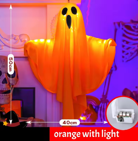 (🎃Season Limited) Halloween LED Ghost Decoration Indoor/Outdoor Mood Light Interior Prop