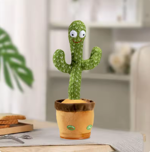 Dancing cactus that follows your words