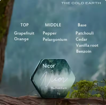 Premium solid perfume for men